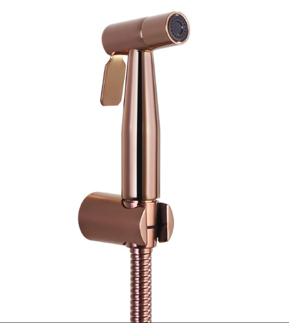 bidet spray (shattaf) rose gold