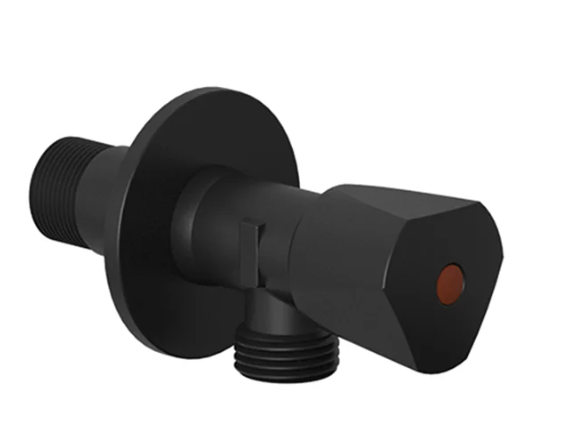 angle valve black