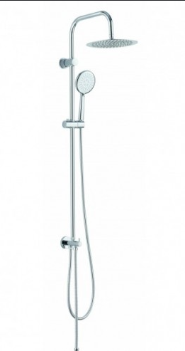 shower set chrome