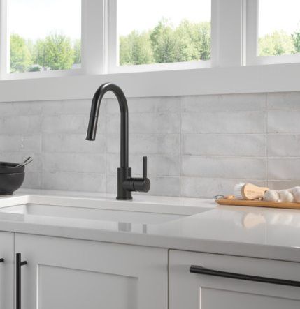 faucet kitchen black
